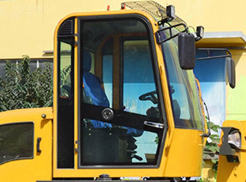 Spacious cab
