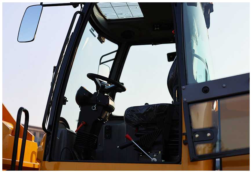 Spacious cab
