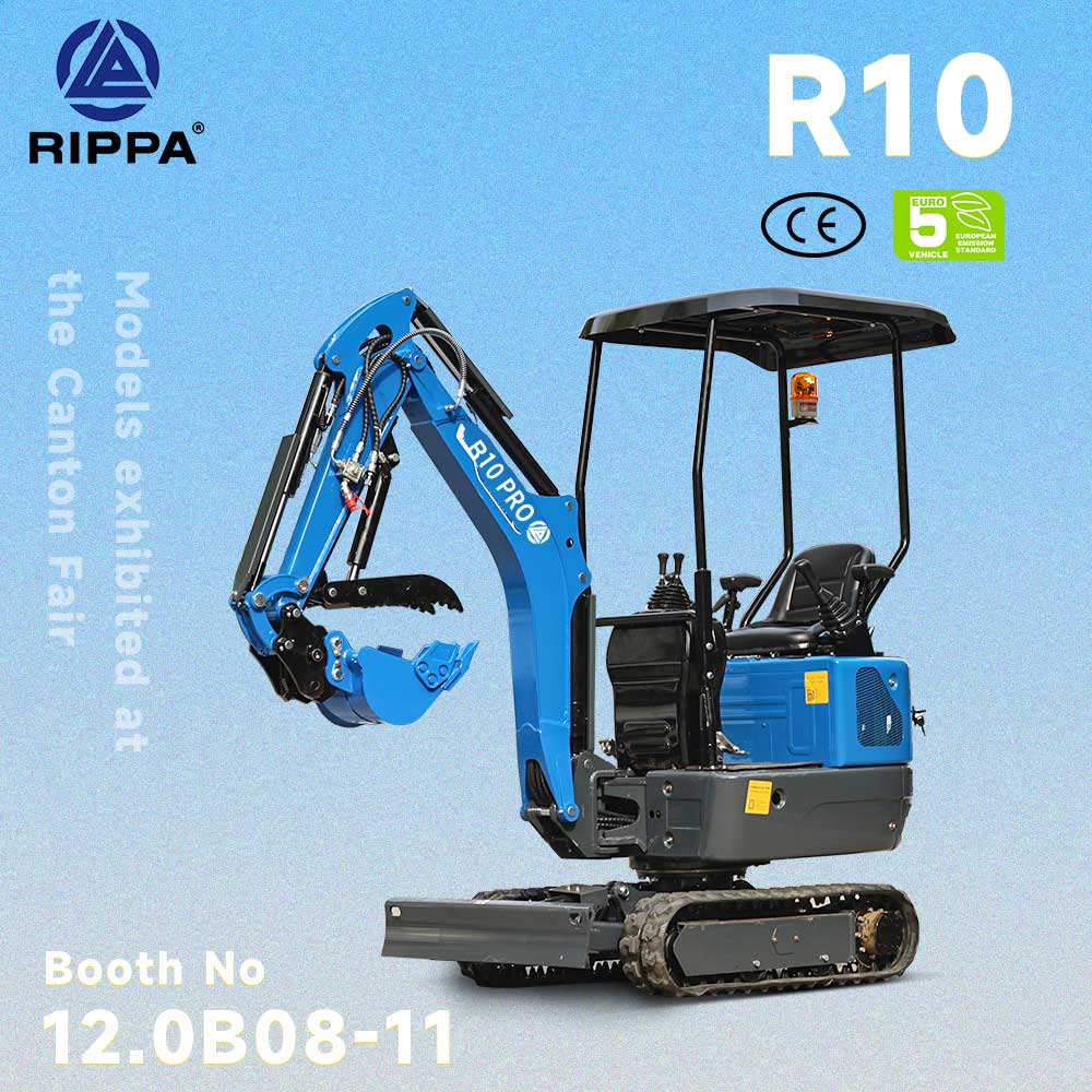 Мини-экскаватор RIPTX-R10: Экономичный выбор среди небольших экскаваторов