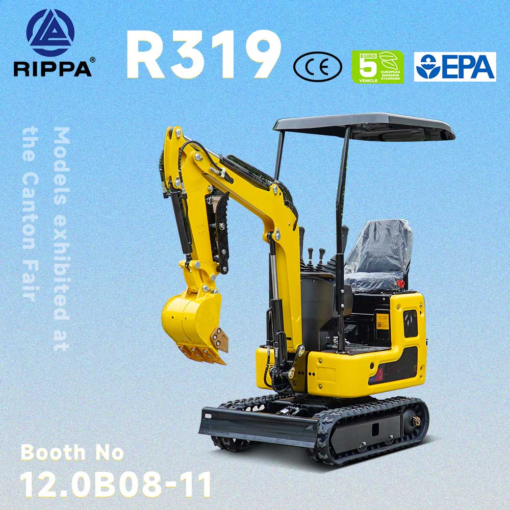 Rippa r319: выбор интеллектуального экскаватора с высокой производительностью и многосценарным применением